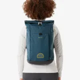 QUECHUA Turistický batoh Escape 500 Rolltop 23 l tmavozelený 23 l · záber 2