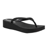 Dámske žabky (plážová obuv) IPANEMA Mesh Chic Platform W black glitter black · záber 1
