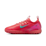 Chlapecké fotbalové kopačky turfy NIKE Mercurial Vapor 16 Academy Jr TF ember glow aurora green · záber 2