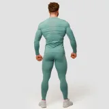 GymBeam Kompresní legíny Mid Blue - Velikost: M | Barva: Modrá | Hmotnost: 0,18 kg | Balení: 65 · záber 5