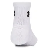Ponožky UNDER ARMOUR 3 PACK-UA Performance Cotton Qtr-WHT · záber 3