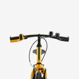 BTWIN Detský bicykel s odrážadlom 2v1 Discover 500 3 až 5 rokov 14-palcový žltý 14" · záber 2
