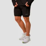 GymBeam Běžecké šortky 2in1 Pulse Black - Velikost: M | Barva: čierna | Hmotnost: 0,2 kg | Balení: 70 · záber 11