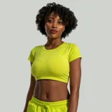 Дамски кроп топ Essential Chartreuse - STRIX - Размер: L | Тегло: 0,079 g | Опаковка: 170 · záber 1