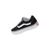 Dámská rekreační obuv VANS WM Ward Platform (Canvas) black white · záber 2