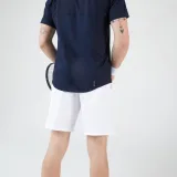 KUIKMA Pánske tenisové tričko Dry s krátkym rukávom GM tmavomodré 2XL · záber 2