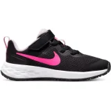 Dívčí sportovní obuv (tréninková) NIKE Revolution 6 PSV black pink foam hyper pink · záber 1