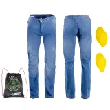 Pánske moto jeansy W-TEC Shiquet Farba čierna, · záber 1
