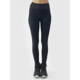 Női túraleg leggings 4F TROUSERS FNK-WSS24TFTRF580-21S-BLACK · záber 3