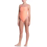 Női egyrészes fürdőruhák NIKE SWIM Ripple Texture PINK GLOW · záber 3