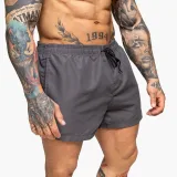 Pánské plavky Iron Aesthetics Beach Mode, šedé · záber 4
