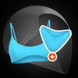 Дамско горнище на бански HAWAII Lagoon - GymBeam - Размер: L | Тегло: 0,068 g · záber 1