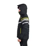 Pánská lyžařská bunda NORTHFINDER YAROGNEV-672blacklimegreen · záber 4