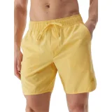 Pánske plavky 4F BOARD SHORTS-WSS24UBDSM092-71S-YELLOW · záber 1