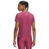 Dámske kompresné tričko s krátkym rukávom UNDER ARMOUR UA Tech WM Tape SS-RED · záber 2