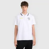 Pánské regular polo tričko 4F x Robert Lewandowski - bílé · záber 1