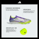 ADIDAS ADIDAS F50 League LL FG/MG kopačky fialovo-žlté 46 · záber 2