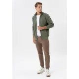 Pánská mikina se zipem VOLCANO B-GULF-KHAKI · záber 3