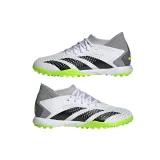 Pánské fotbalové kopačky turfy ADIDAS Predator Accuracy.3 M TF cloud white core black lucid lemon · záber 4