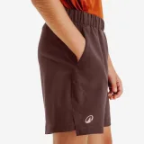 KUIKMA Detské tenisové šortky TSH DRY hnedé 12-13 r (151-160 cm) · záber 2