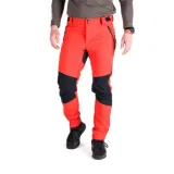 Pánske turistické zateplené nohavice NORTHFINDER ANATOL-170orangeblack · záber 1