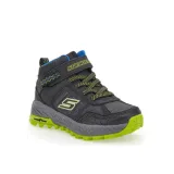Chlapecká kotníková turistická obuv SKECHERS Fuse Tread Trekor black lime · záber 1