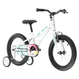Kross Mini 3.0 16" - model 2025 biela / seledynová / korálová / lesk - 9" (100-125 cm) · záber 1