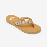 ROXY Dámske žabky Porto Raffia béžové 37 · záber 1