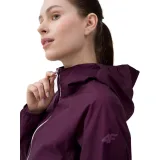 Dámská turistická bunda 4F JACKET F025-53S-DARK PINK · záber 3