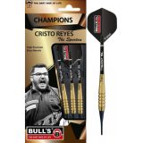 dart szett BULL'S "Cristo Reyes" Original Brass Soft Darts 18gr · záber 2
