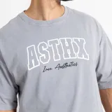 Férfi póló Iron Aesthetics ASTHX, washed grey · záber 4