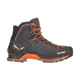 Pánská kotníková turistická obuv SALEWA MTN Trainer Mid GTX asphlat fluo orange · záber 2