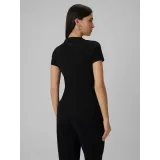Dámské tričko s krátkým rukávem 4F TSHIRT F2742-20S-DEEP BLACK · záber 4