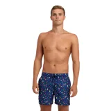Pánské plavky ARENA MENS BEACH BOXER ALLOVER-750-navy multi · záber 1