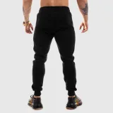Jogger tepláky Iron Aesthetics Round, čierne · záber 4