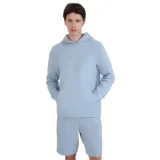 Pánská mikina s kapucí 4F SWEATSHIRT M1621-34S-LIGHT BLUE · záber 1