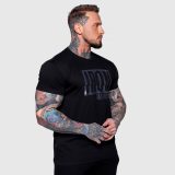 Férfi póló Iron Aesthetics Slash, fekete · záber 4