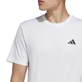 ADIDAS PÁNSKE TRIČKO NA FITNESS BIELE XL · záber 2