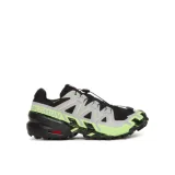 Pánská běžecká trailová obuv SALOMON Speedcross 6 GTX M black alloy green gecko · záber 1