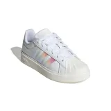 Dívčí rekreační obuv ADIDAS Streettalk Jr cloud white iridescent core white · záber 3