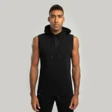 STRIX Tílko Essential Hoodie Tank Black - Velikost: S | Barva: čierna | Hmotnost: 0,3 kg | Balení: 47 · záber 9