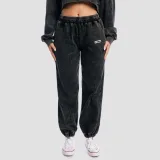Дамски джогъри Aura Washed Black - GymBeam - Размер: XS | Тегло: 0,62 g | Опаковка: 22 · záber 1