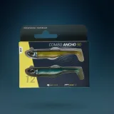 CAPERLAN Súprava mäkkých nástrah shad texan sardela Ancho 90/12 g na more Ayu/modrá bez · záber 2