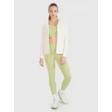 Dámská tréninková mikina se zipem 4F SWEATSHIRT FNK F467-11S-OFF WHITE · záber 5