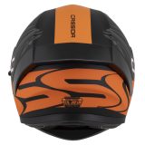 Cassida Orbit Multivers čierna matná/oranžová/šedá/biela XS (53-54) · záber 4