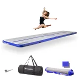 Airtrack inSPORTline Airstunt 500x100x10 cm bielo-modrý · záber 1