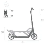 OXELO Kolobežka T7XL svetlozelená ...... · záber 2