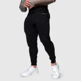Pánske športové tepláky Iron Aesthetics Flexi, čierne · záber 1