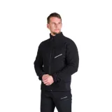 Pánská turistická fleece mikina se zipem NORTHFINDER FULVIO-269black · záber 1