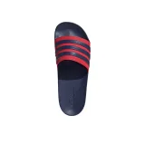 Pánske šlapky (plážová obuv) ADIDAS Adilette Shower M dark blue dark blue better scarlet · záber 4